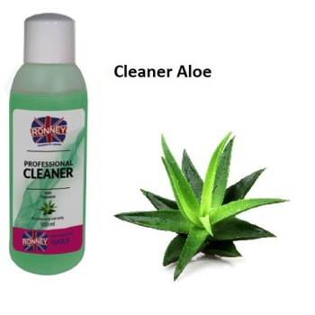 RONNEY - Profesjonalny cleaner do paznokci o zapachu aloesu CLEANER ALOE 500 ml   